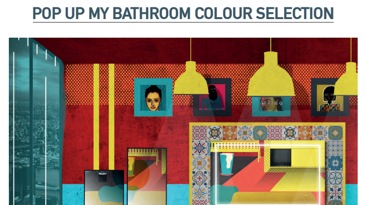 Trendbook Pop up my Bathroom ISH 2019 - Colour Selection