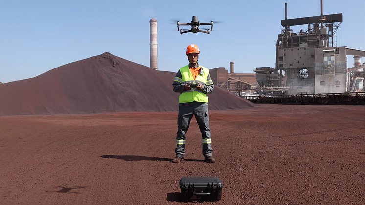 Les drones aident le leader de l'acier ArcelorMittal à accomplir sa nouvelle révolution industrielle