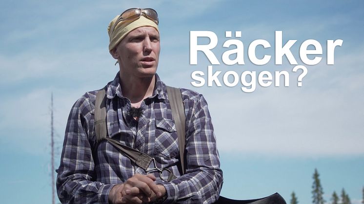 Björn Ferry , klimatengagerad skogsägare som medverkar i filmen. Foto: Sverker Johansson