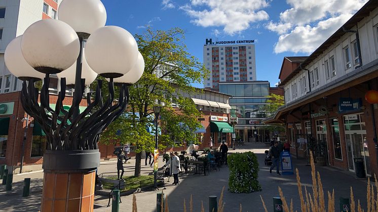 Ökade besökssiffror och flera nya verksamheter har öppnat under året i Huges centrum.