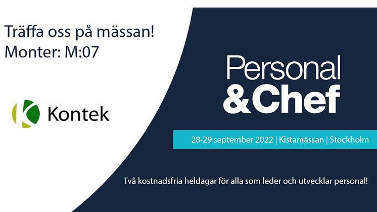 Träffa oss på Personal & Chefsmässan!