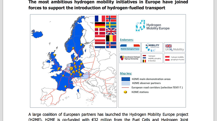 Over 600 millioner kroner til hydrogen