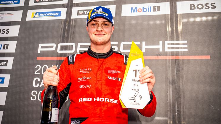 Porsche Denmark Racing sluttede Sprint Challenge-sæsonen med nye sejre