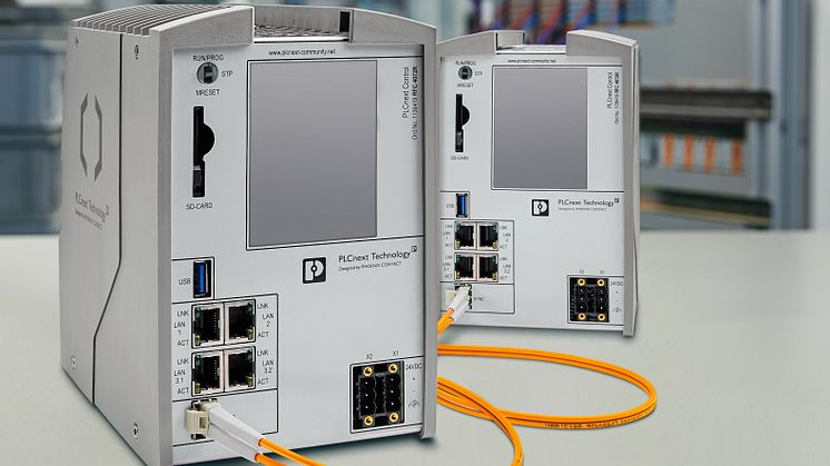 Redundant PLCnext Control devices for maximum availability