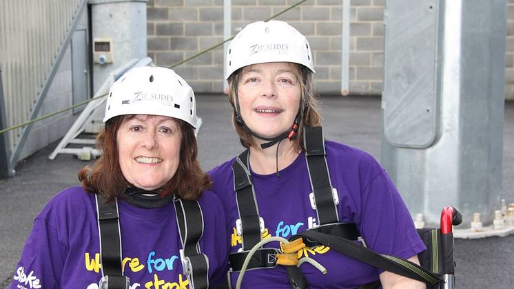 Stroke survivor takes to the skies for the Stroke Association