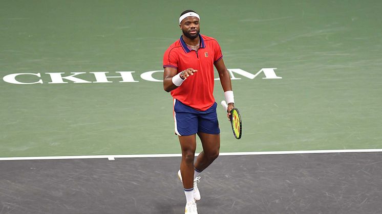 Frances Tiafoe at Stockholm Open