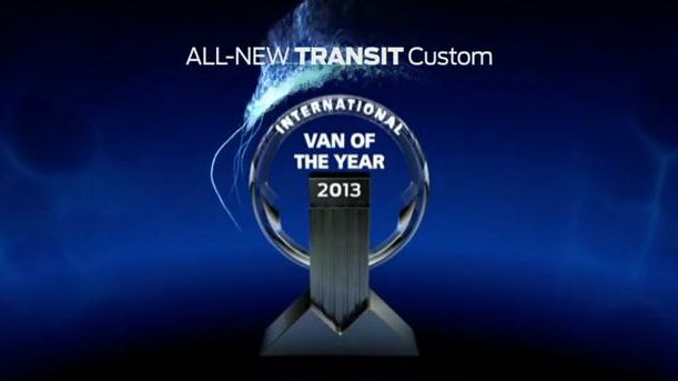 Nye 'Ford Transit Custom ble nylig kåret til årets varebil i Europa.