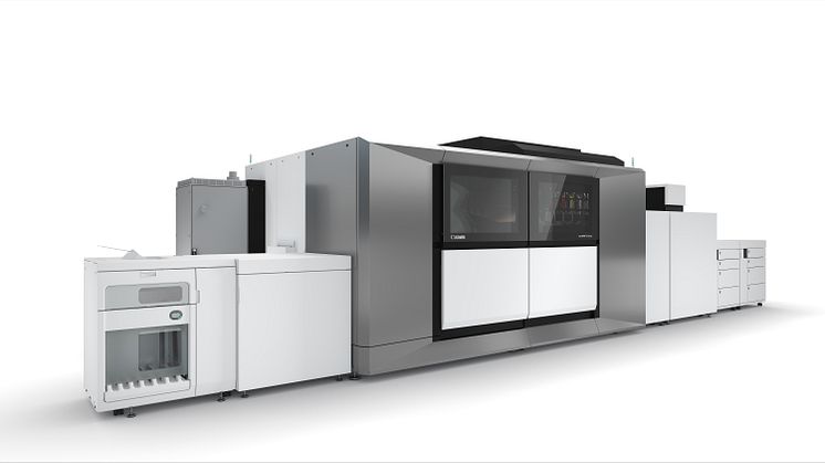 Canon now holds the number one spot for the Sheet Fed Inkjet Heavy Production Printing Segment with a 40% share