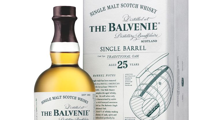 The Balvenie Single Barrel Traditional Oak Aged 25 Years
