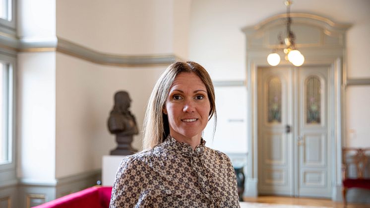 Christina Svensson, säkerhetsskyddschef i Karlshamns kommun. FOTO: Hanna Hörnbäck