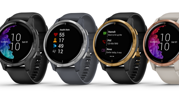 Garmin esittelee Venu -GPS-älykellon, jossa on terävä AMOLED-näyttö 