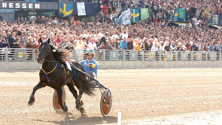 Järvsöfaks och Jan-Olov Persson vinner Elitkampen 2005. Foto: Thomas Blomqvist / TR Bild