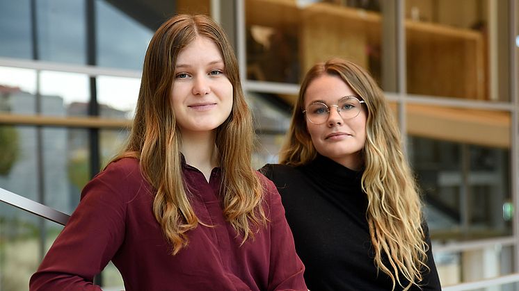 Andrea Byding, hållbarhetsansvarig och Olivia Samuelsson, statistiker på Binosight har arbetat fram PQi-rapporten.