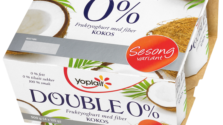 Sesongens smak fra Yoplait Double 0 %