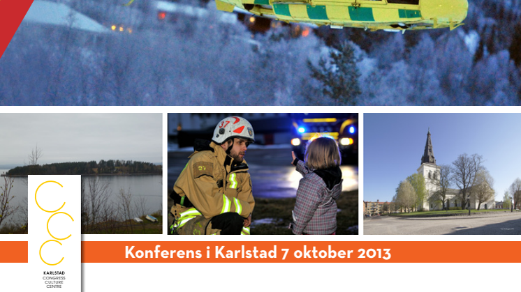 Inbjudan Posom Kris- och beredskapskonferens Karlstad 7 oktober 2013