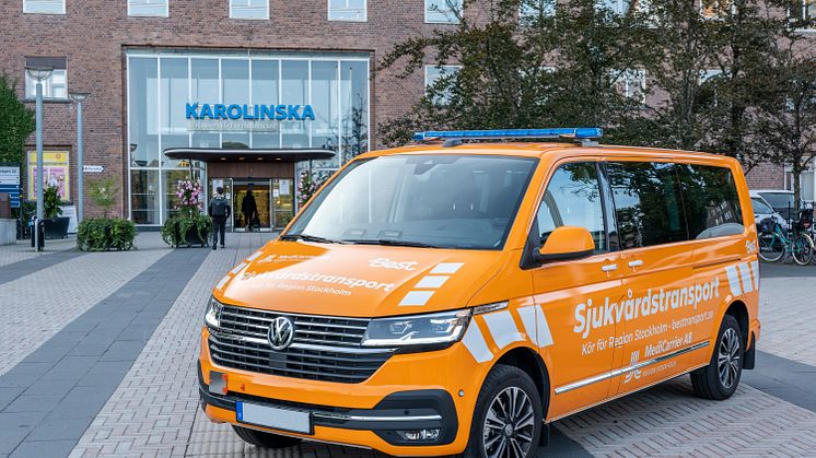 MediCarrier förnyar avtal med Best Transport avseende kritiska budtransporter år Region Stockholm