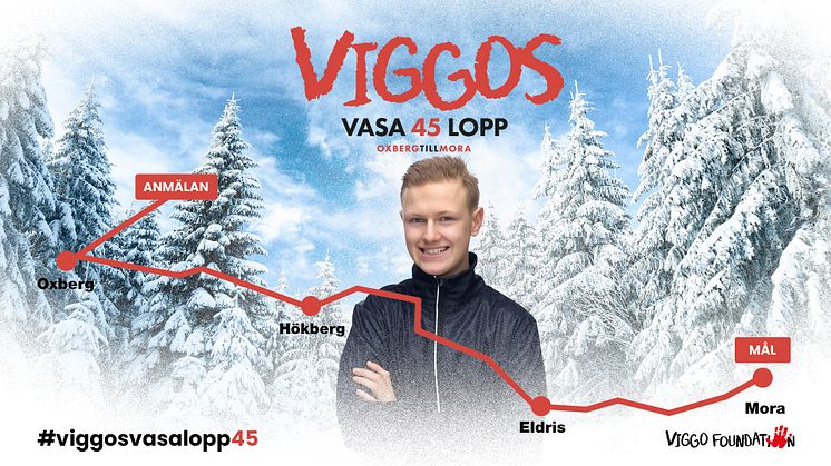 Viggo Möller går i sin far Måns Möllers spår och gör sig redo för Vasaloppet 