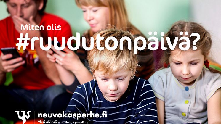 Onko meidän perhe koukussa digilaitteisiin? – Pitäkää talvilomalla tauko ja viettäkää #ruudutonpäivä