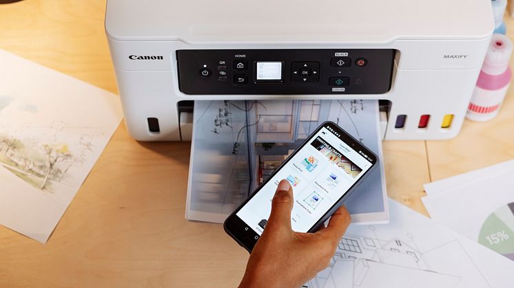 Canon MAXIFY GX3050 EUR-Lifestyle-Mobile-Printing