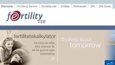 Fertilitetskalkylator på webben