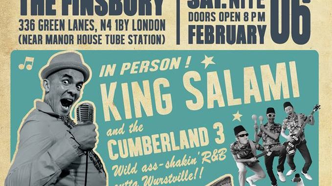 Dirty Water Club February: King Salami & The Cumberland 3, Harry Violet and the Sharks, Flood of Circle