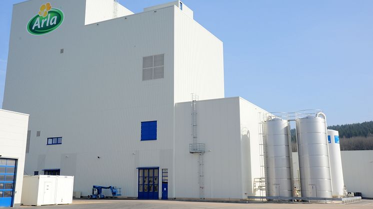 Trockenwerk am Arla-Standort Pronsfeld wieder in Betrieb