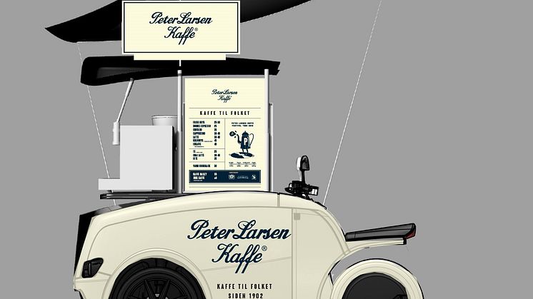 Peter Larsen Kaffe lancerer verdens første CO2 neutrale mobile kaffebar