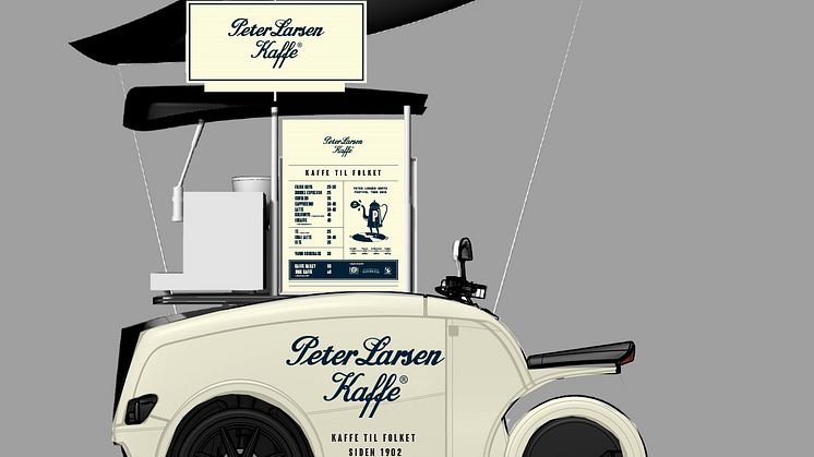 Peter Larsen Kaffe lancerer verdens første CO2 neutrale mobile kaffebar