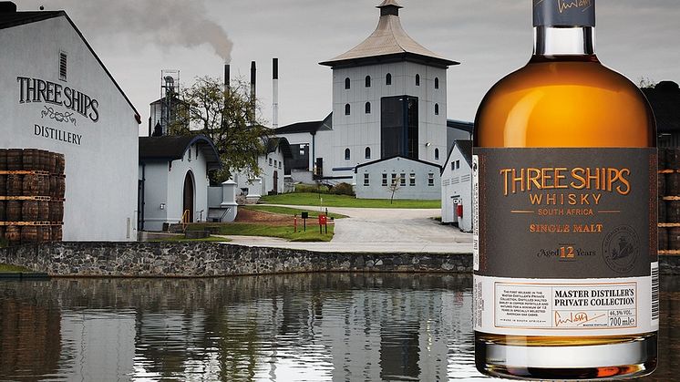 Three Ships 12 årig maltwhisky från Sydafrikas första destilleri nu i Sverige