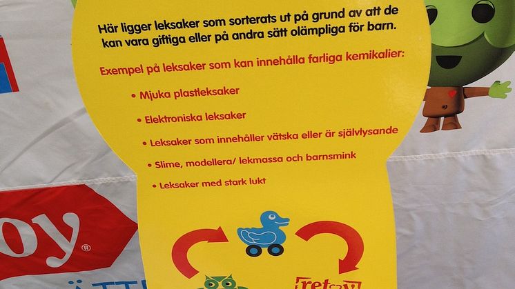 Blocket och Retoy kraftsamlar för att minska leksaker med farliga kemikalier i barns ägo