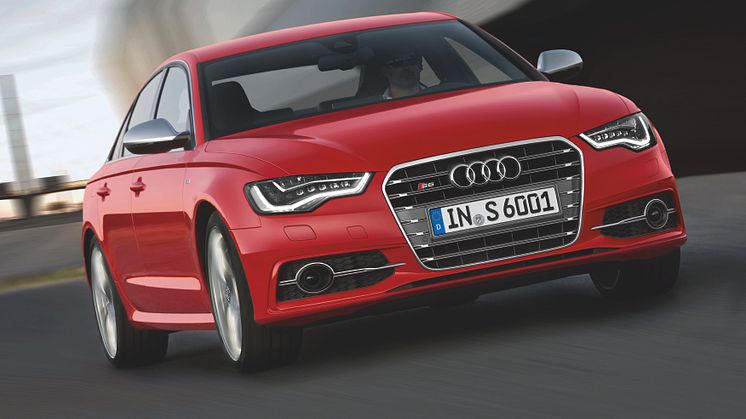 Världspremiär för Audis nya S-modeller på bilsalongen i Frankfurt