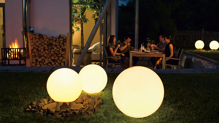 WHD Gartenlautsprecher mit Licht