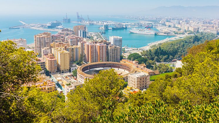 Malaga is one of the three new Summer destinations from Malmö Airport