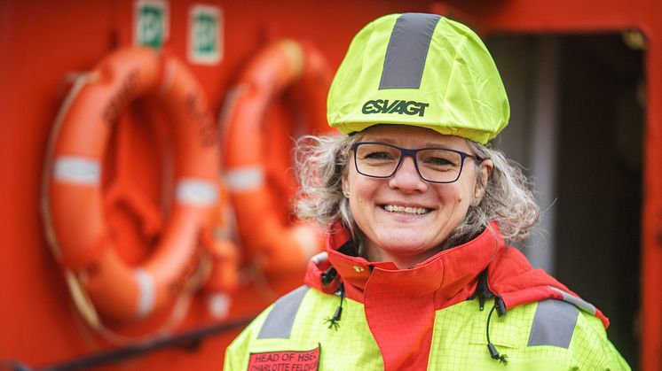 ESVAGT's new Head of HSEQ Charlotte Feldvoss sees a strong safety culture as essential for ESVAGT's results.