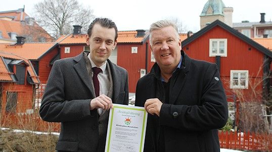 Mimers ordförande Jesper Brandberg och VD Mikael Källqvist