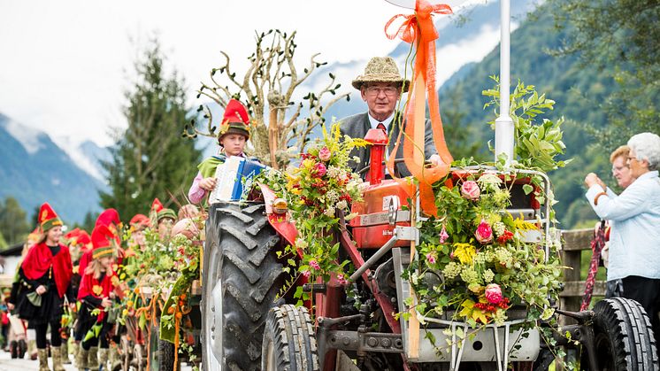 I SalzburgerLand pågår årets femte årstid, skördesäsongen Bauernherbst, från mitten av augusti till slutet av oktober. Foto: SalzburgerLand Tourismus.