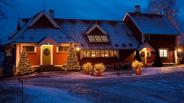 Julbord i den nationalromantiska Storstugan på Tjolöholms Slott