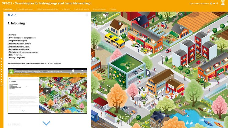 Förslaget till Översiktsplan 2021 finns på helsingborg.se/op2021. Där går det att tycka till och lämna skriftliga synpunkter fram till 15 mars. 