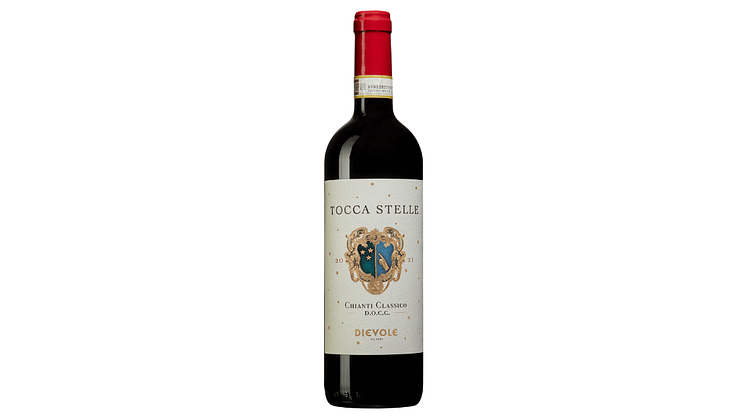 Tillfälligt släpp 10 november! 14 400 flaskor av Tocca Stelle Chianti Classico 2021