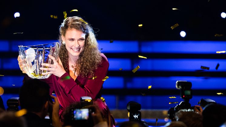 Hanna Öberg vinner Jerringpriset, foto: Andreas L Eriksson, Bildbyrån 