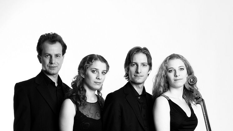 Ung stråkkvartett i världsklass till Eskilstuna