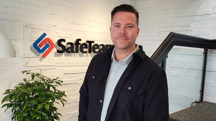 Johan Gustafsson Möller är ny regionchef hos SafeTeam i Göteborg.