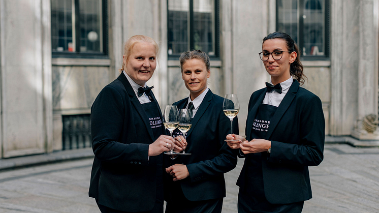 Finalisterna från vänster; Cathrine Almqvist, Anette Andersson och Ida Kilåker