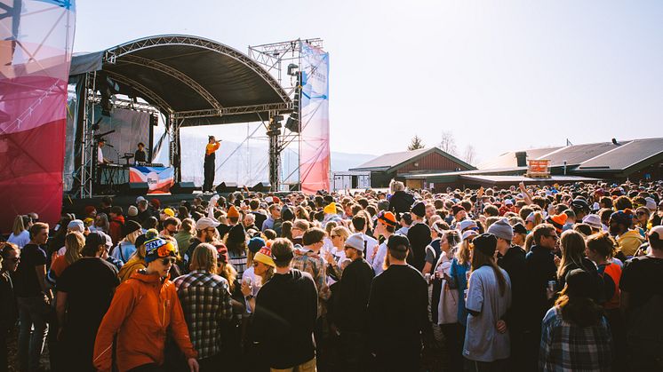 Artisten Fricky spelade på Åre Sessions 2019 – i vår syns han även i festivalens digitala satsning. Foto: Adrian Pehrson