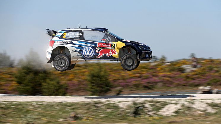 Latvala flyger i Rally Portugal
