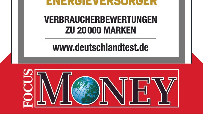 Siegel "Deutschlands Beste" von Focus Money
