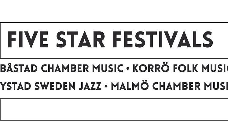 Five Star Festivals – fem festivaler under ett namn