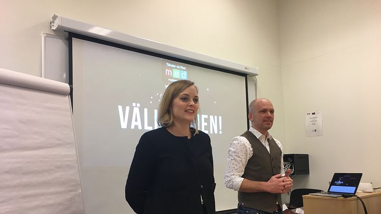 Emma och Martin från Finnveden Säljkraft 