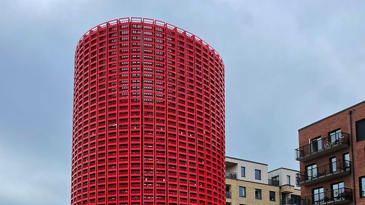 People's Walk, the pavilion People's Voice, designed by architect students at Lund University.