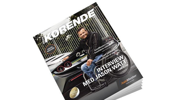 Helt nyt, gratis magasin bl.a. med en masse information om fremtidens elektriske biler samt et stort interview med Jason Watt.